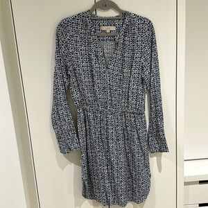 Loft dress with stretch waist band, size M.